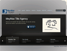 Tablet Screenshot of meymax.com